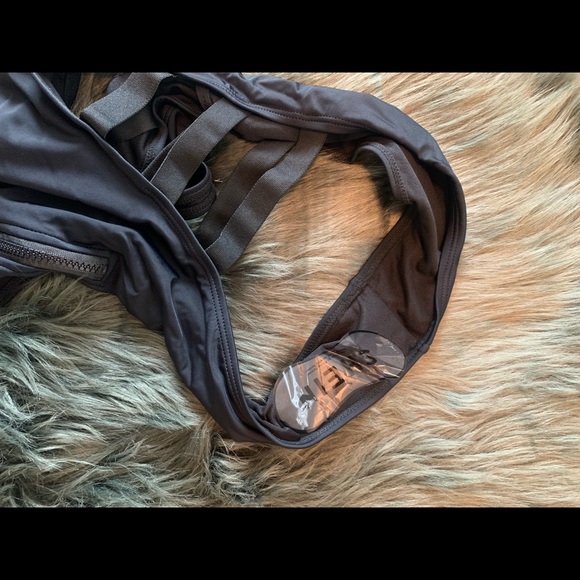 NWT Shein Zip Front High Leg One Piece Swimsuit - Picture 7 of 7